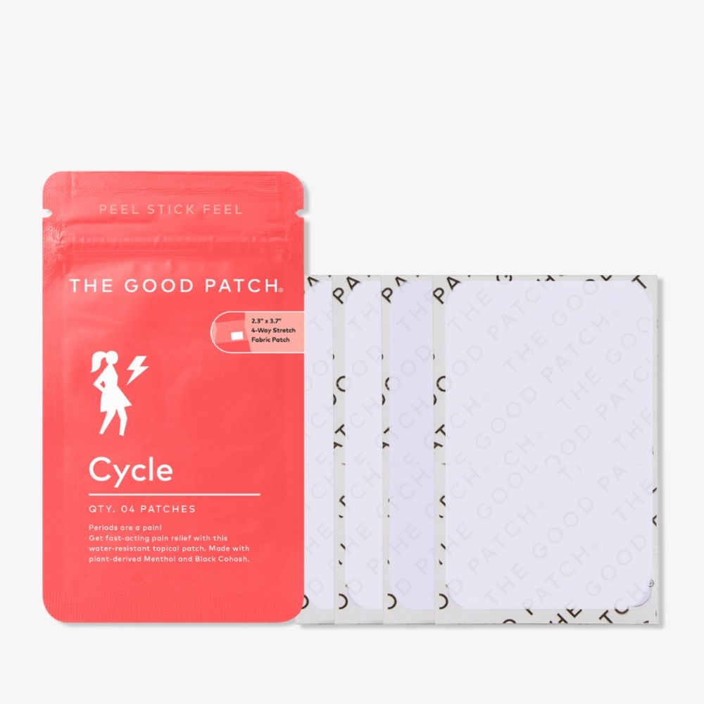 New The Good Patch Cycle Plant-Based Wellness Patch